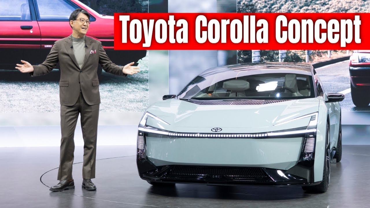 Концепт Toyota Corolla представлен на выставке Japan Mobility Show 2025