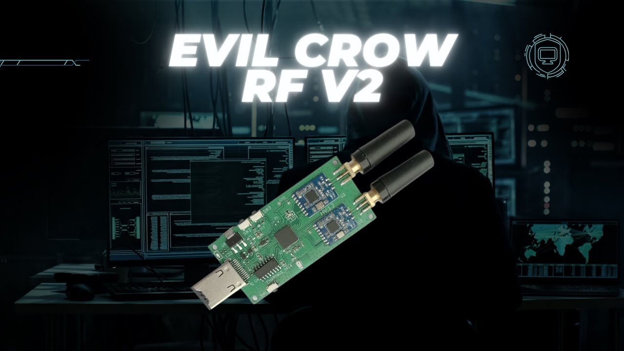 Explorando o Evil Crow RF V2 | Hardware de Radiofrequência