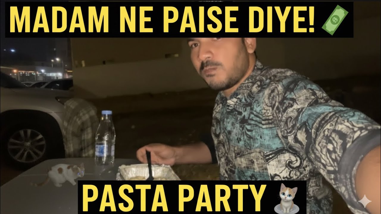 Madam Ne Diye Paise, Dost Ne Khilaya Pasta! 🍝DailyAslamvlog 