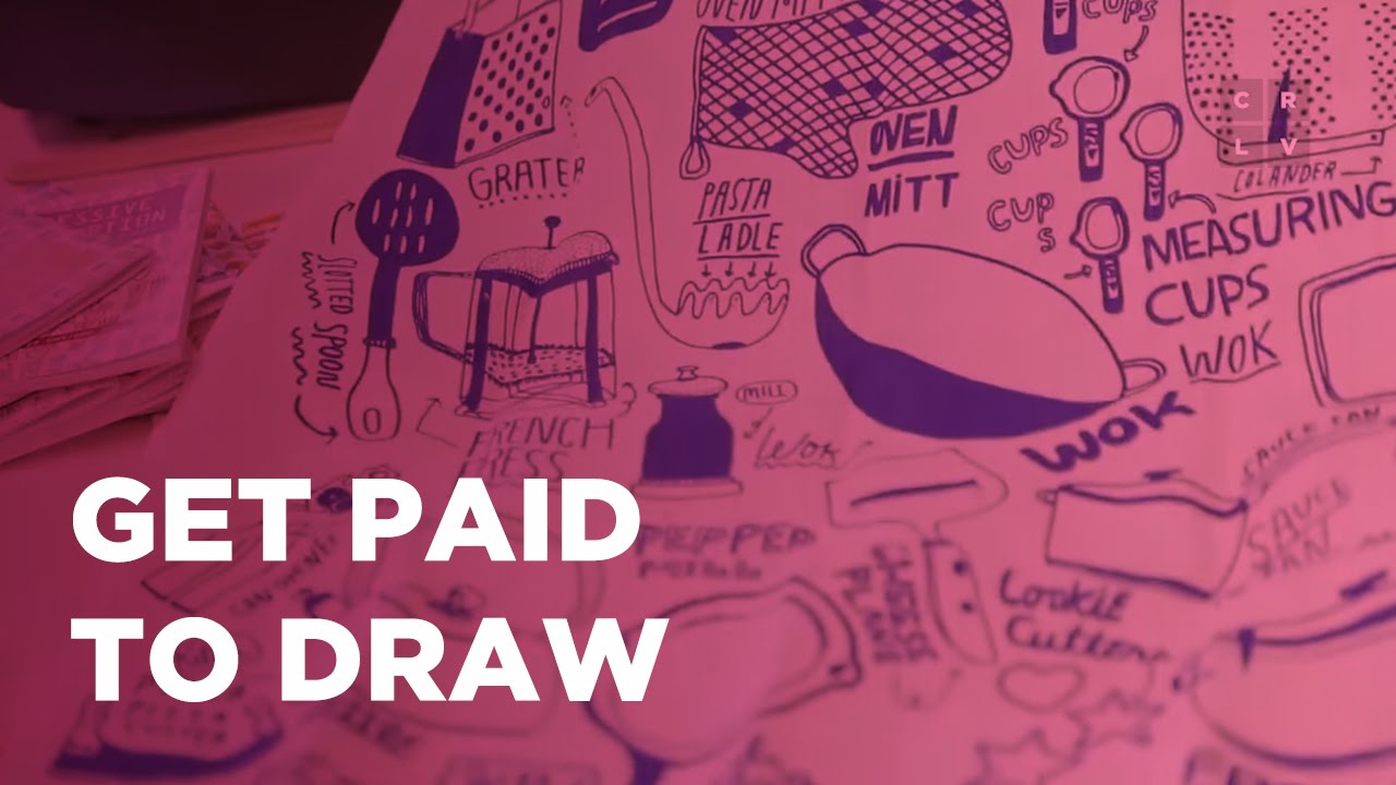 Get Paid to Draw the Things You Care About