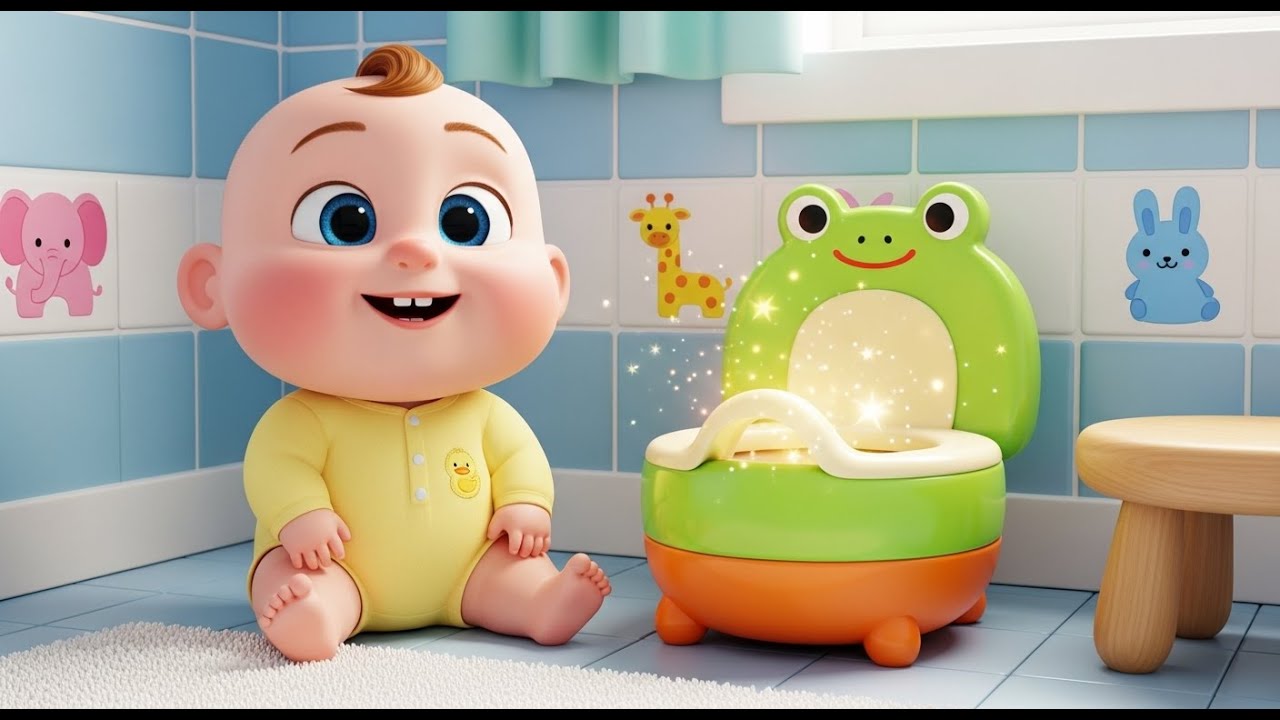 Potty Training Song 🚽🎵 | Fun Toilet Training Song for Toddlers
