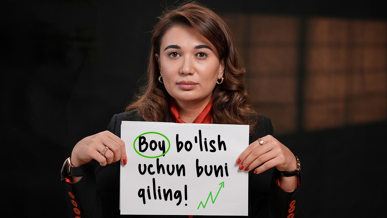 36 yoshda 1 MLN $ topdim. Boy bo'lish yo'lini bilmoqchi bo'lsangiz bu videoni ko'ring