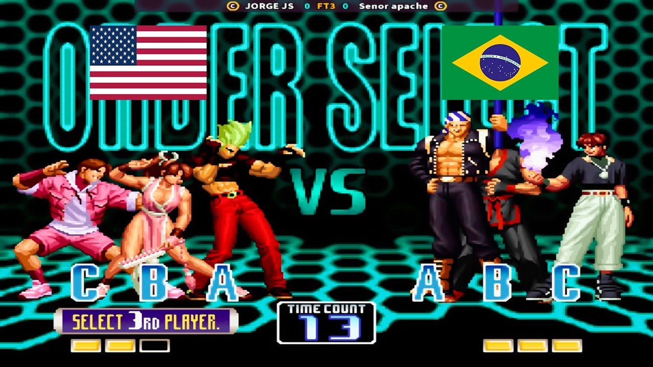 The King Of Fighters 2002 - Jorje Js Vs Senor Apache