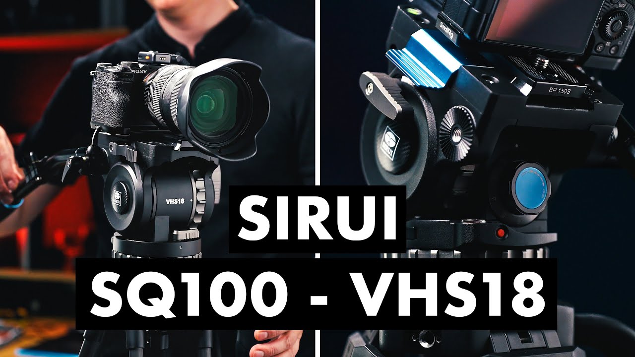 Обзор видеоштатива Sirui SQ100 с головой VHS18. Профессиональный штатив с шикарной плавностью хода.