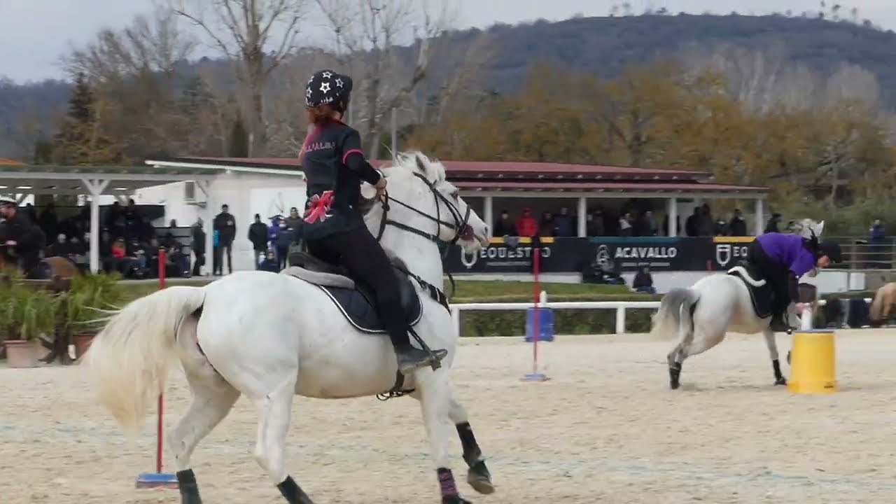 mounted games - 1 tappa 4 regioni 2022 - Rebecca e Apache