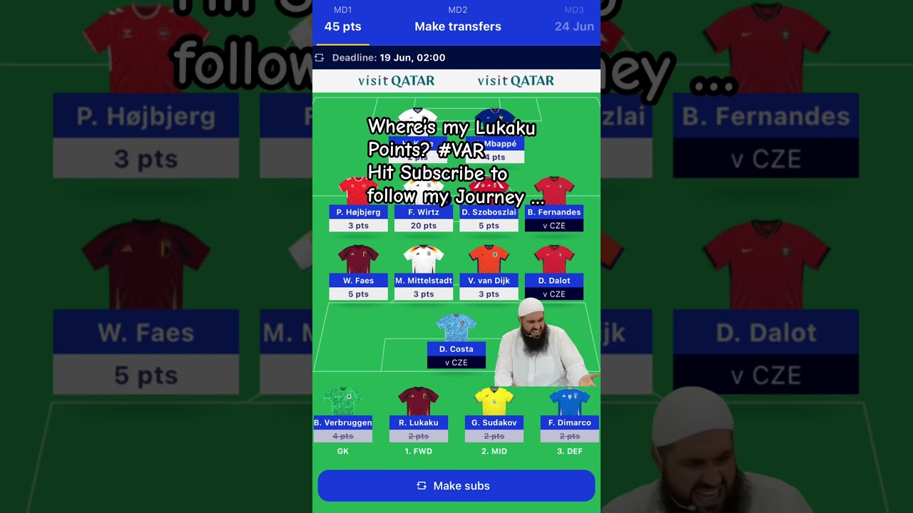 Euro 2024 Fantasy DISASTER 😭