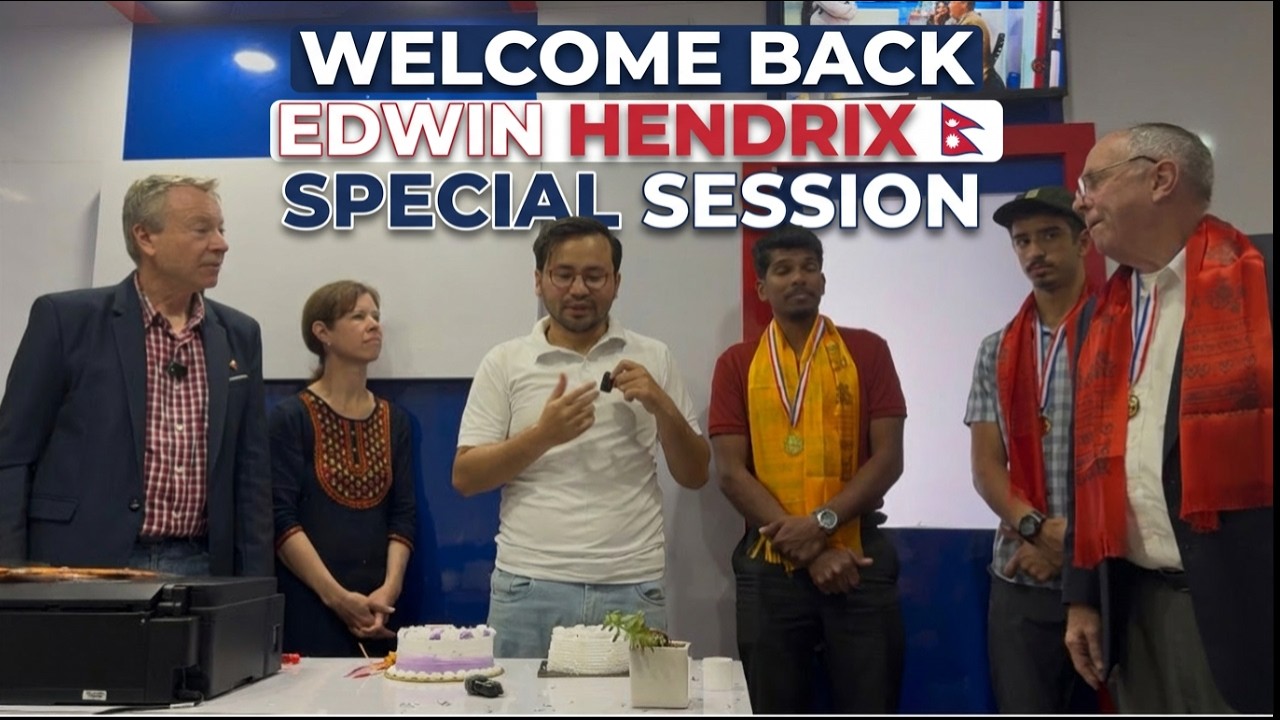 Welcome Back Trainer Edwin Hendrix to Nepal 🇳🇵 | Special Welcome Remarks & Session