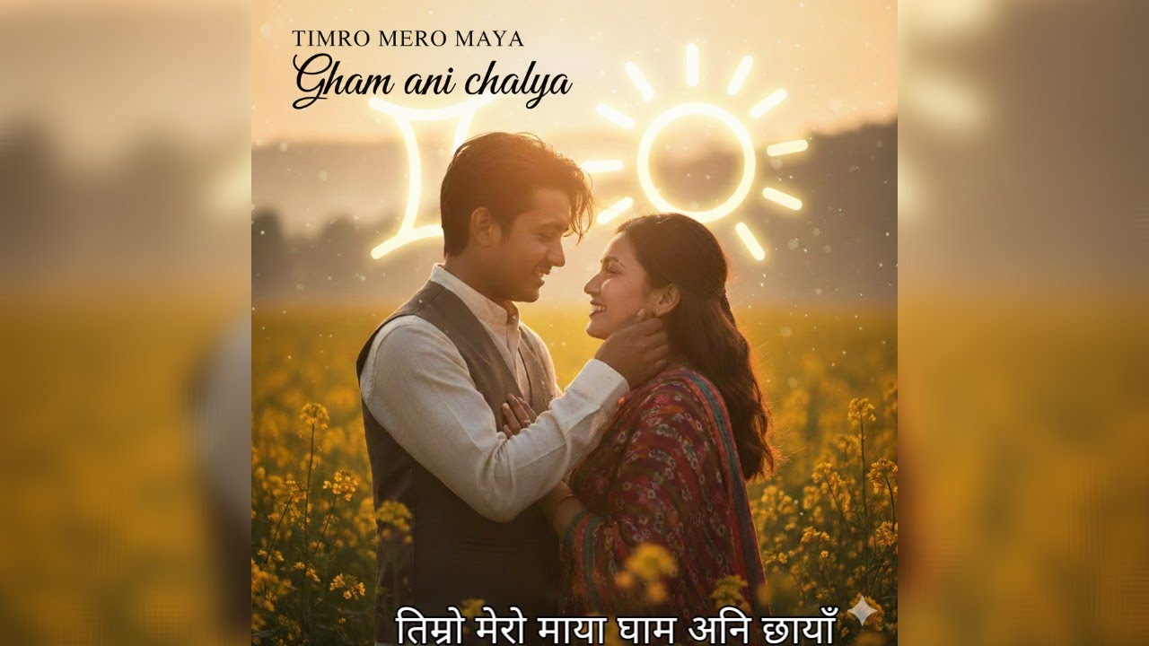 Timro Mero Maya (Ghama Ani Chaya) New Nepali song 2026 (Official Lyrical Video) by. Amar Roka Magar 