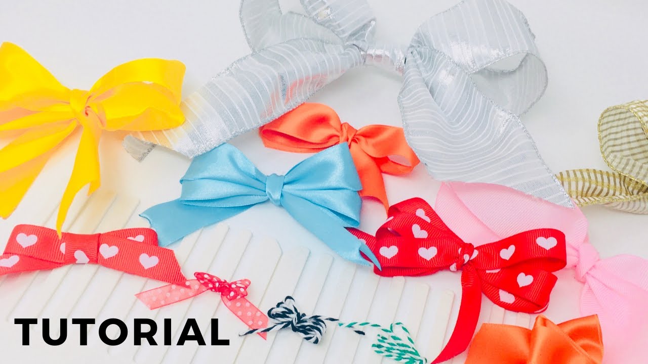 TUTORIAL Fiocchi in raso con Bow Loom We R Memory Keepers - Satin Bows DIY