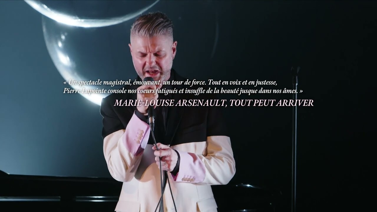Pierre Lapointe - Chansons démodées en tournée