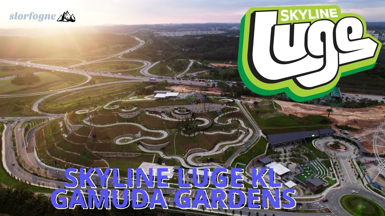 Skyline Luge KL, Gamuda Gardens//The Only First Luge Cart in Malaysia and Im Going to Ride at Night/