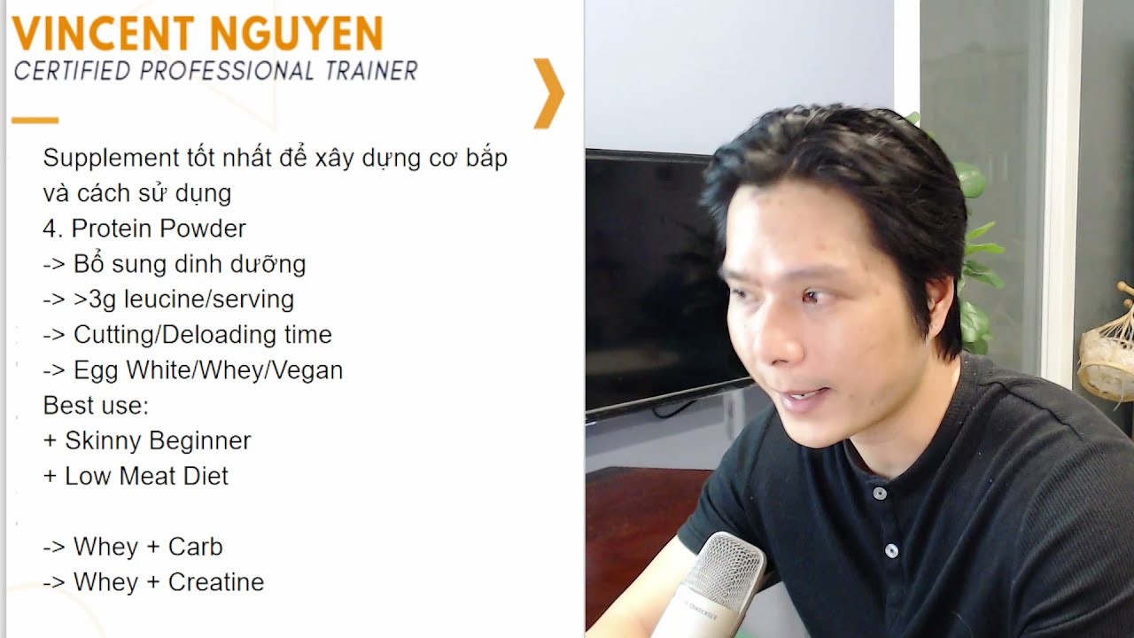 04 loại thực phẩm bổ sung tốt nhất để tăng cơ (Cách dùng chi tiết !)