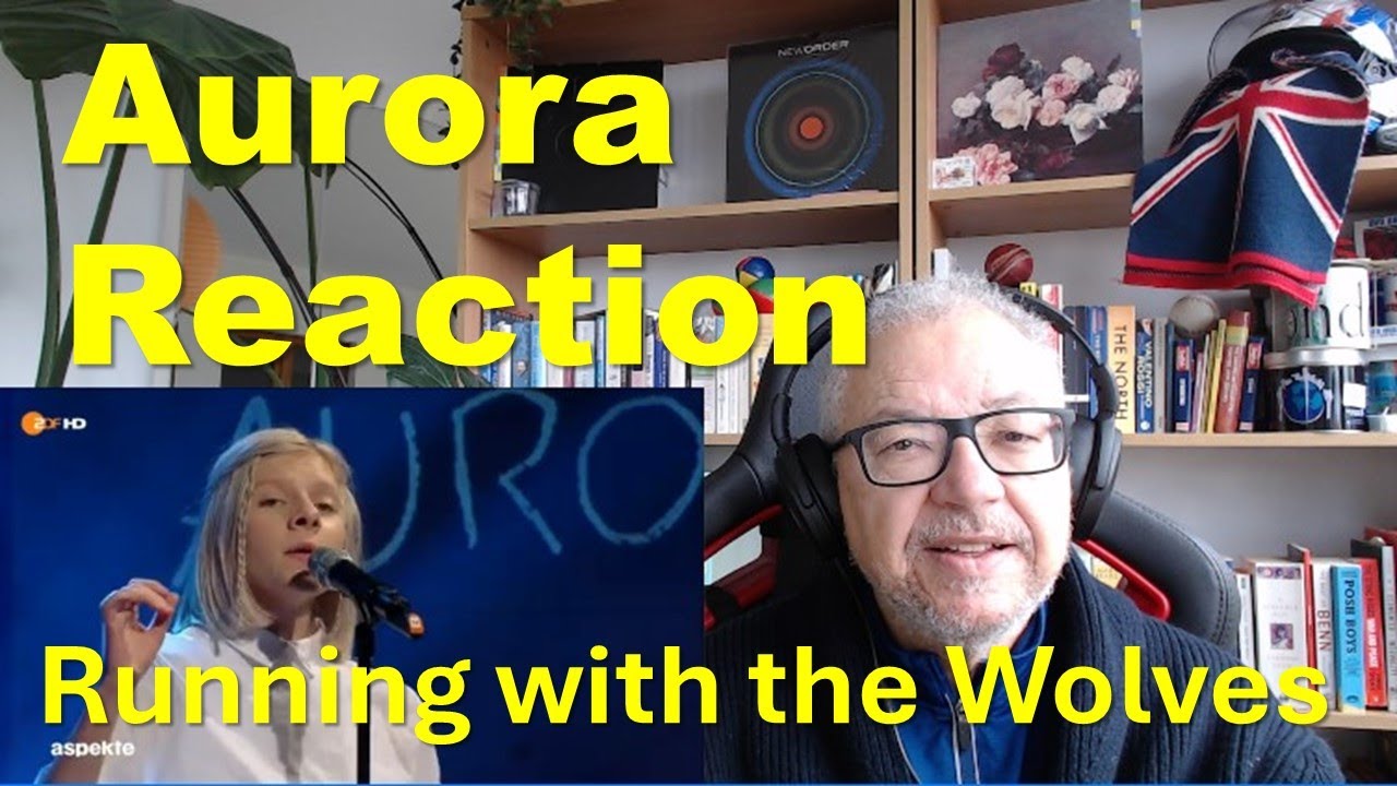 Aurora: Running with the Wolves. British Dad Reacts #aurora #music