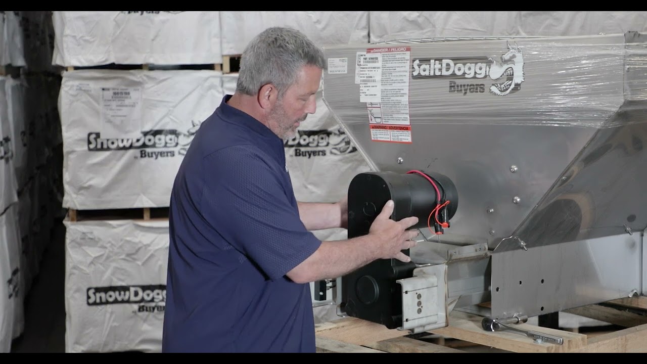 Gear Motor Replacement for the SaltDogg Electric SST Auger 1470601SSE &1470801SSE Spreaders