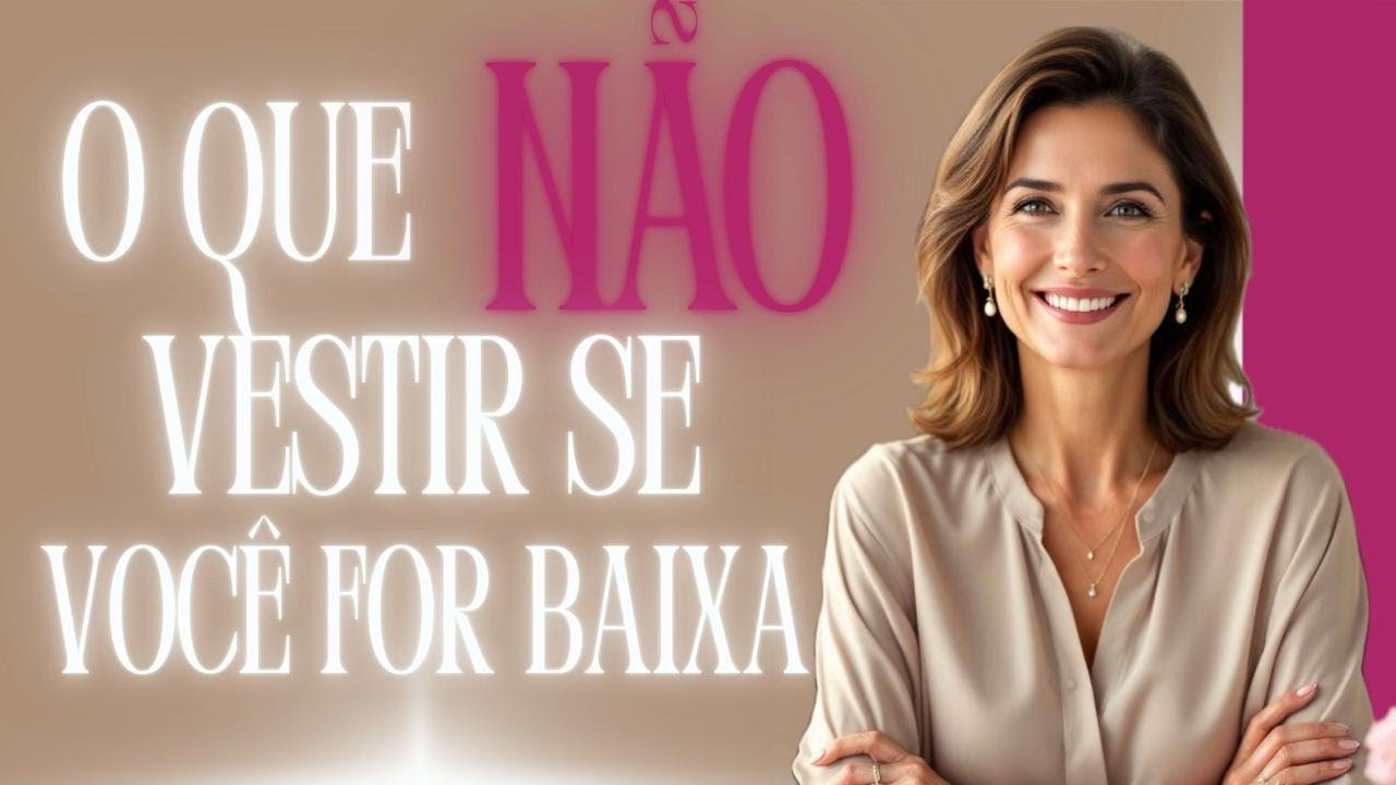 O que mulheres de baixa estatura NÃO devem vestir | Moda para mulheres de baixa estatura.