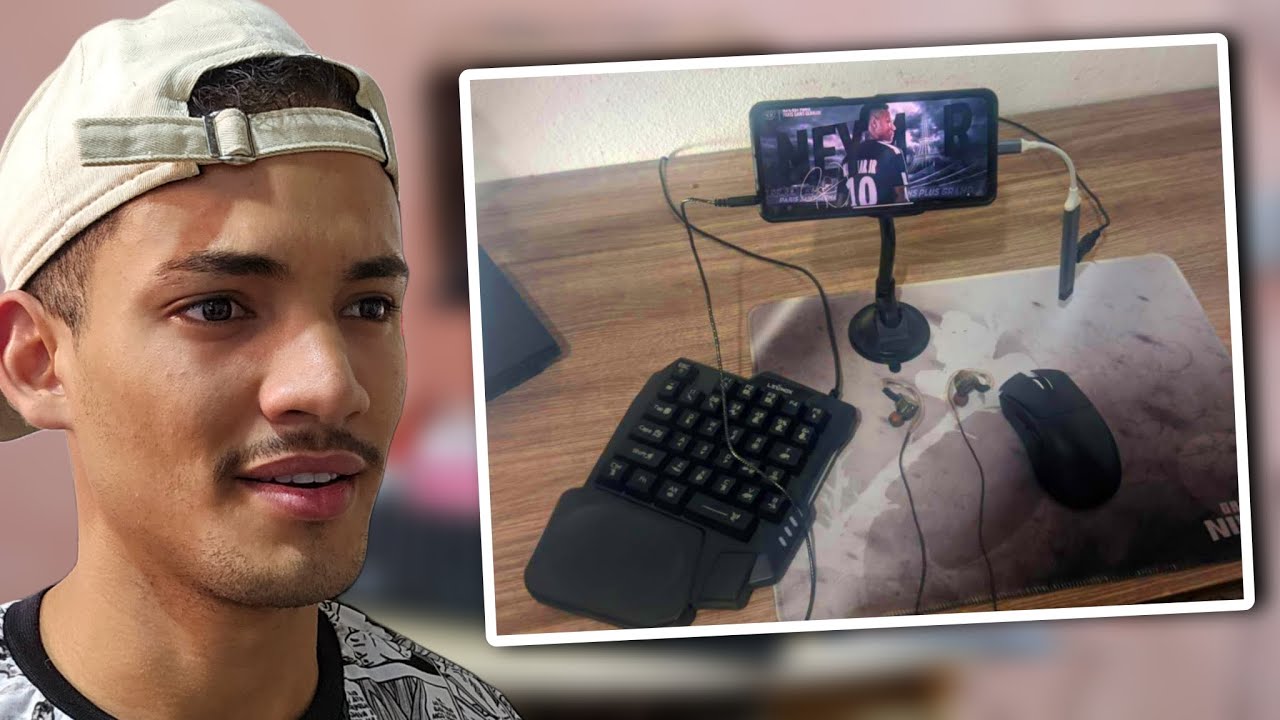 MOBILADOR com TECLADO DE UMA M&Atilde;O? Reagindo Setup Dos Inscritos