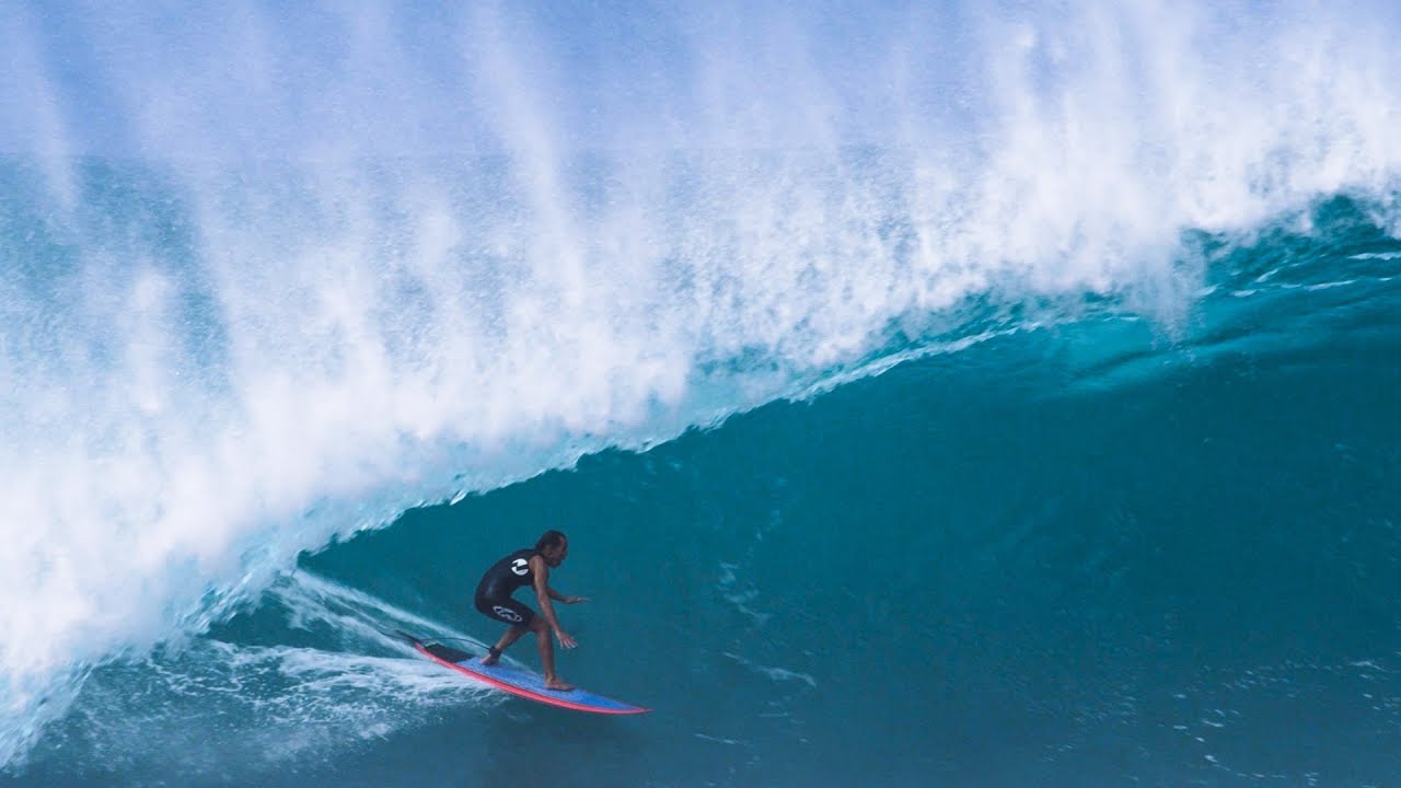 Derek Ho at Pipeline, November 25th, 2018