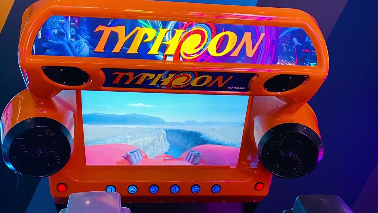 Chichester tenpin Arcades - Halo Fireteam Raven - Jurassic Park Arcade - Typhoon Simulator 