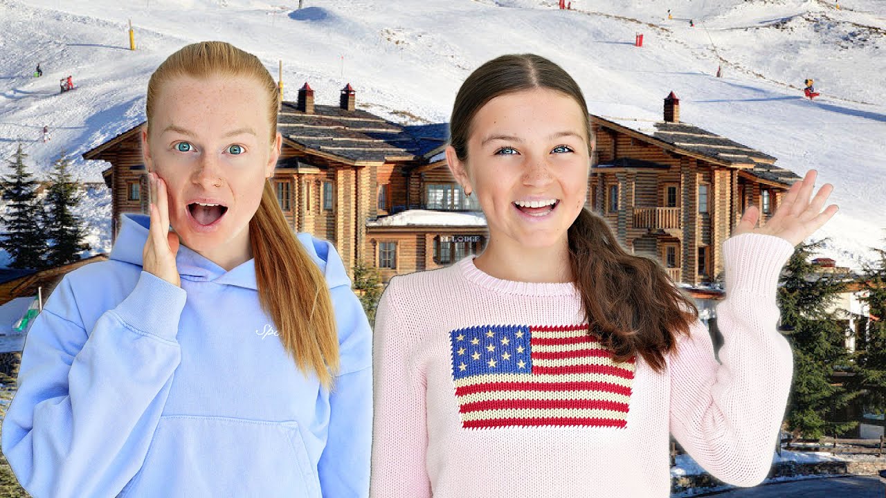 Staying In a Luxury Ski Hotel with My Little Sister!