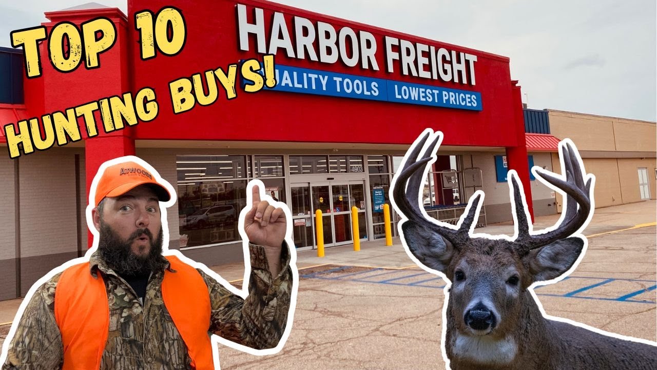 ТОП-10 товаров для охоты от Harbor Freight Tools!