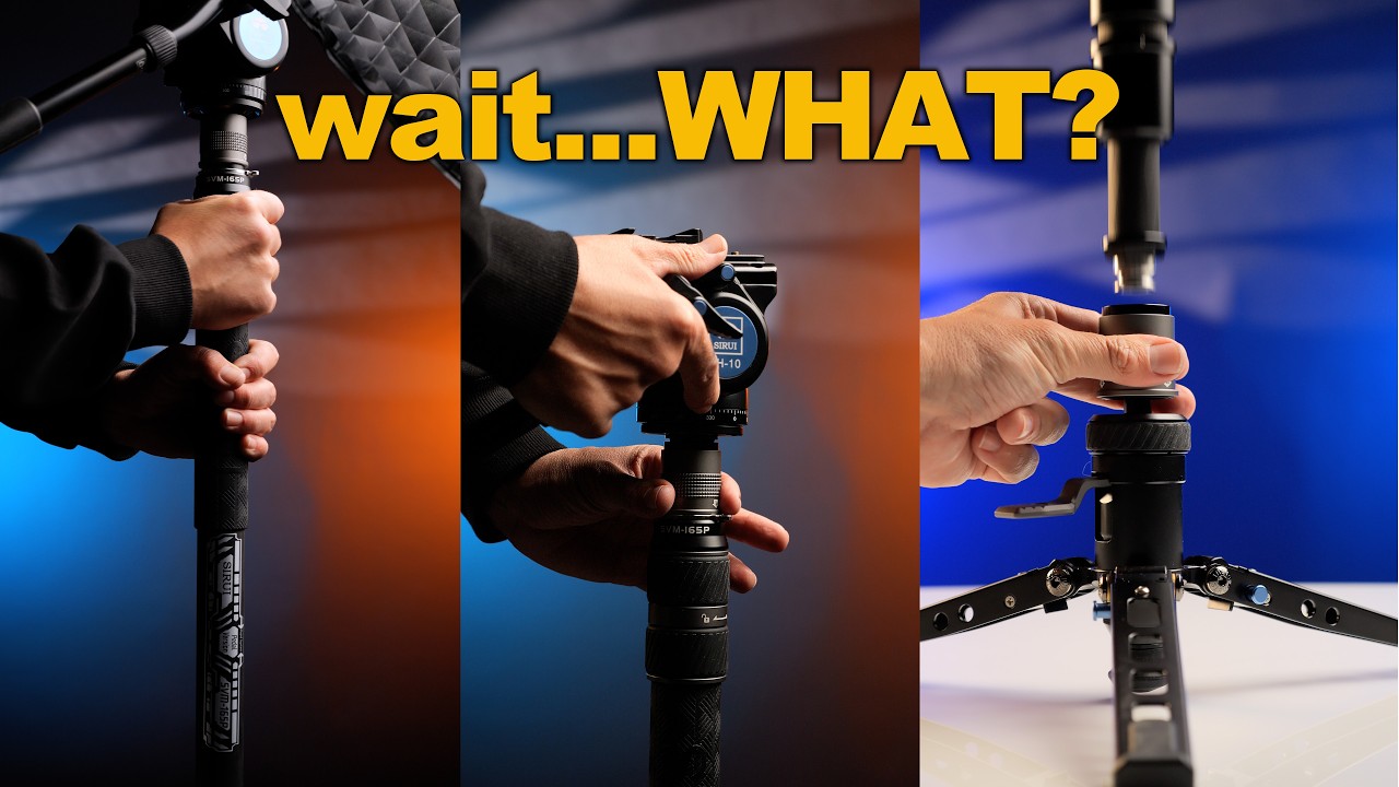 Could this be the Fastest Monopod Ever? Sirui SVM 165P
