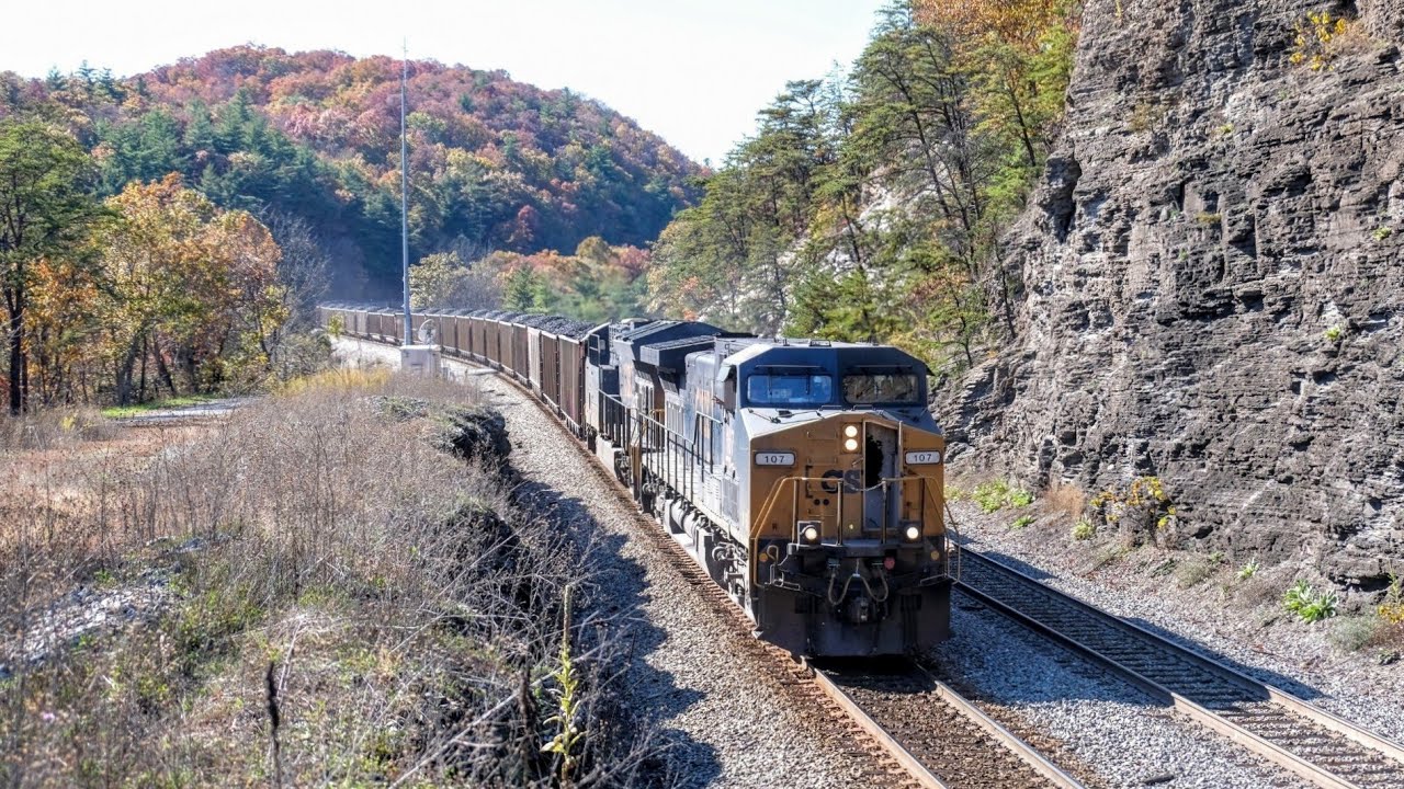 CSX Alleghany Subdivision: Moss Run, VA & White Sulfur Springs, WV - 10/25/2023