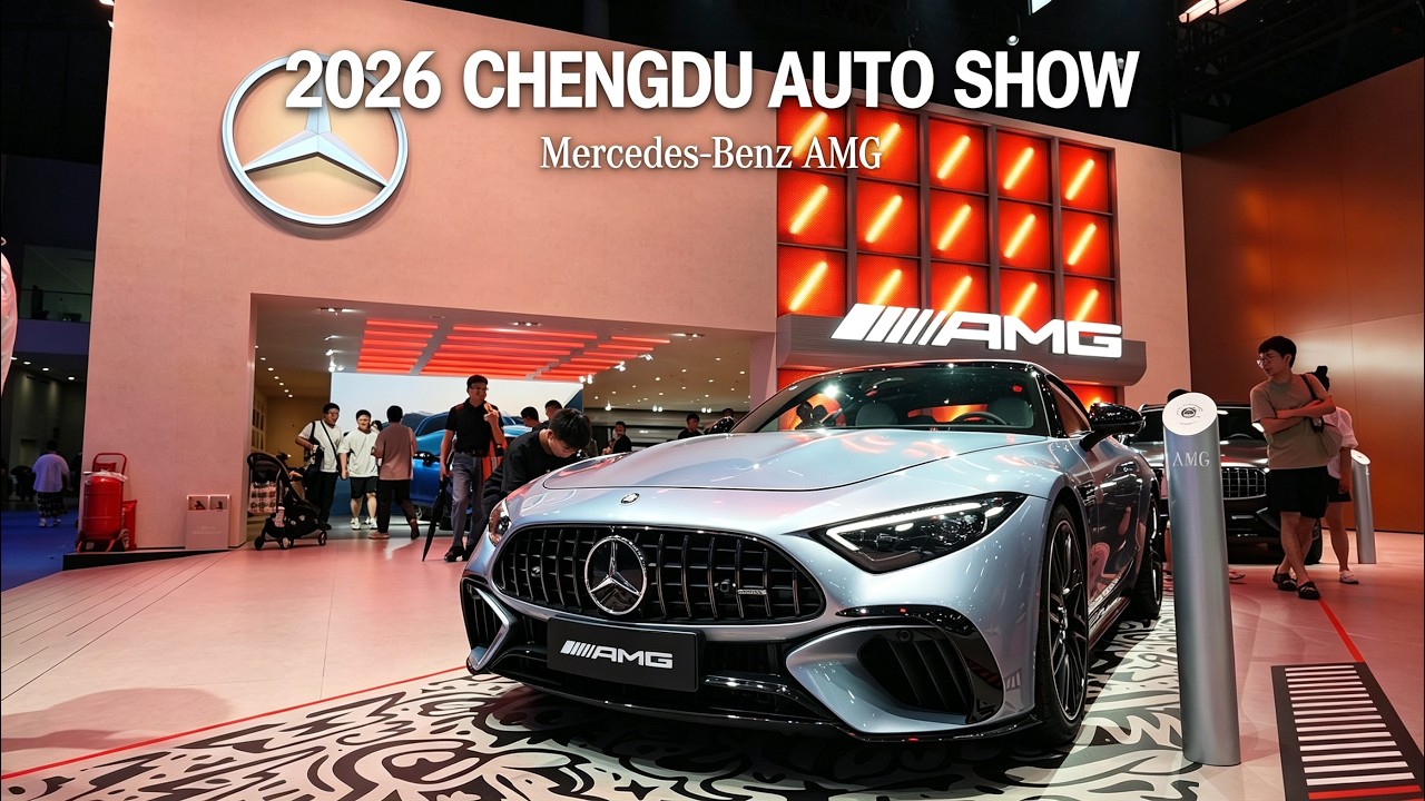Mercedes-Benz Auto Pavilion - Chengdu Auto Show 2026 | 4K