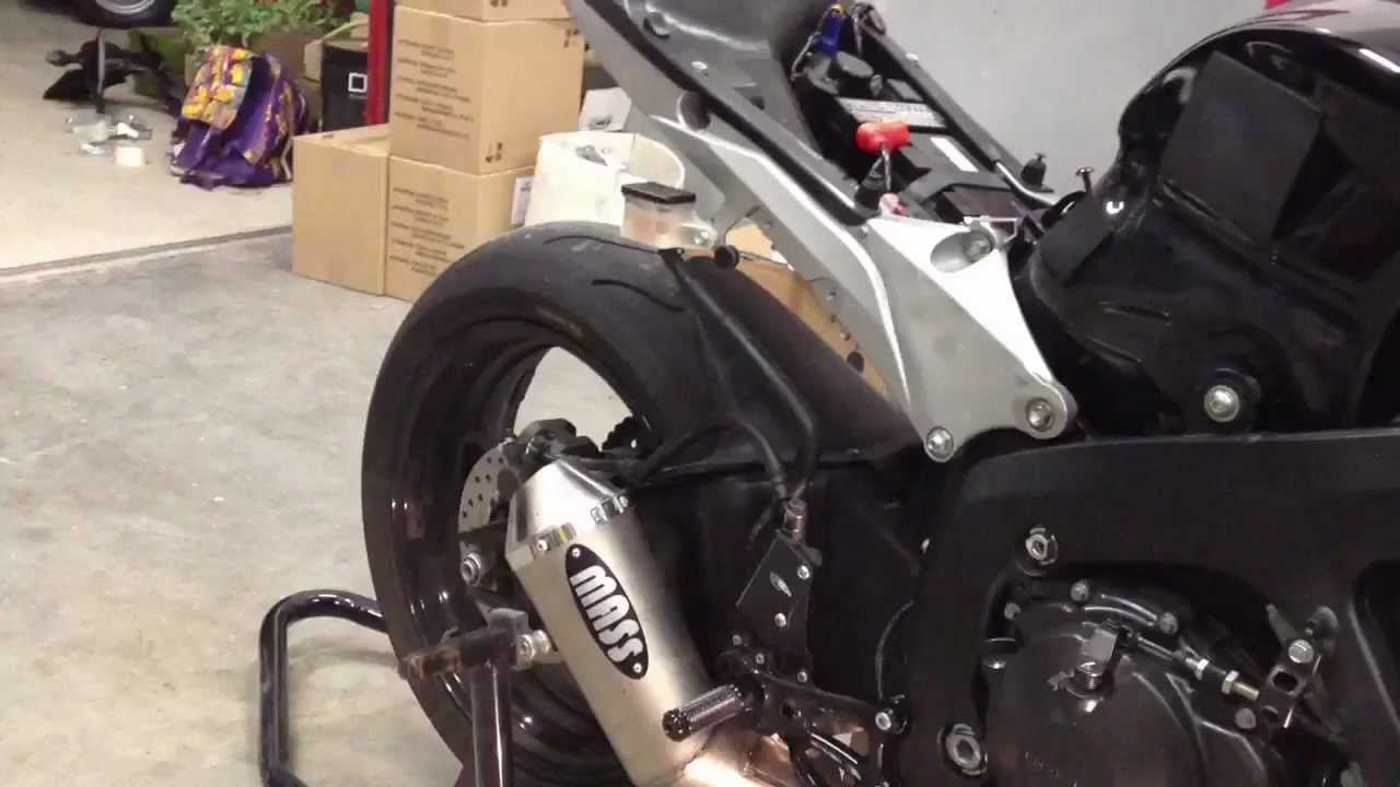 First Start Mass exaust Honda cbr600rr
