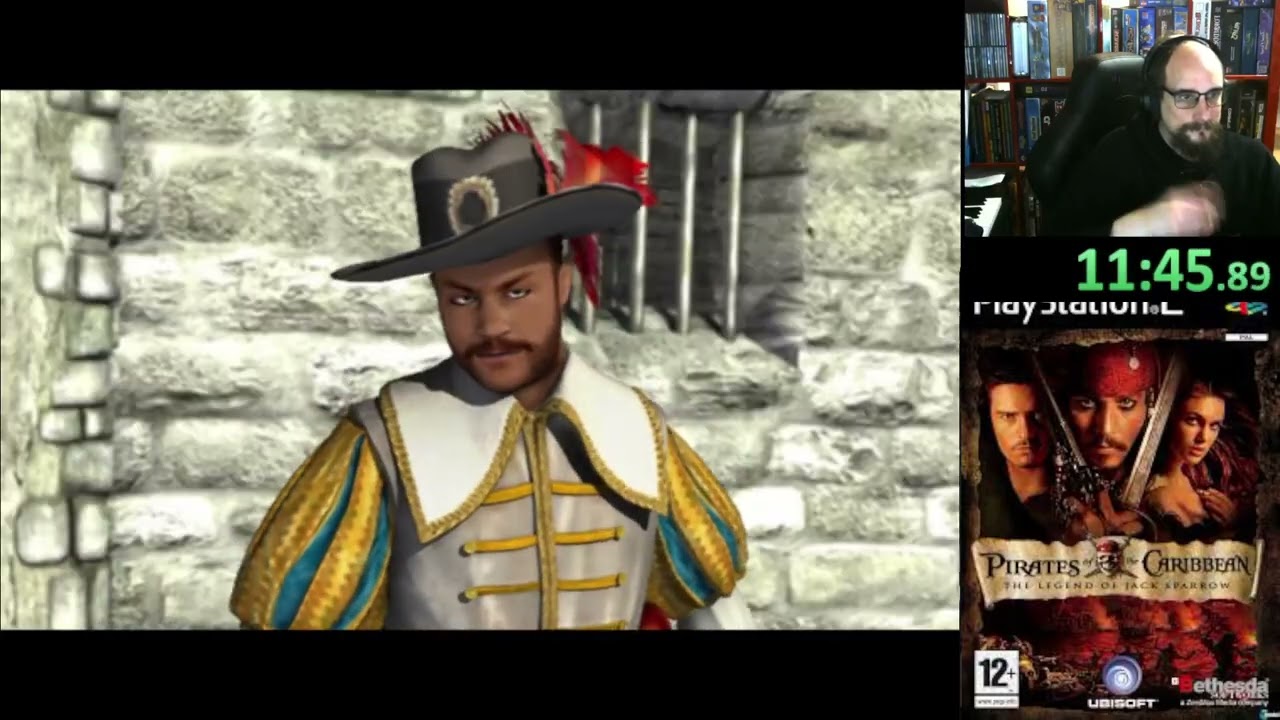 Ps2 Projektin peli numero 33: Pirates of the Caribbean: The Legend of Jack Sparrow osa 1/3