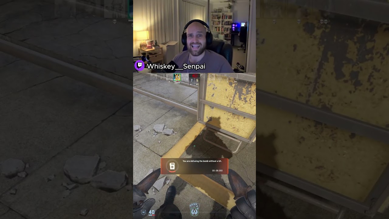 Someone explain the first shot.. #twitch #gaming #counterstrike #streaming