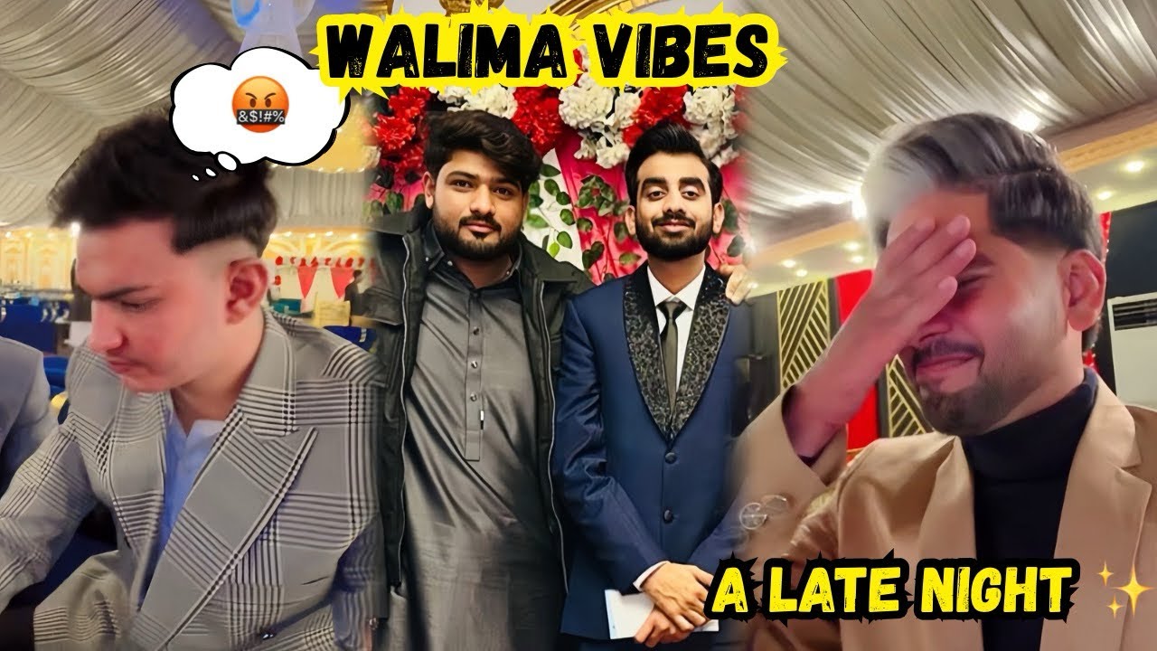 A friend’s walima, endless laughs, and getting late like always 🤍|bilal deaf