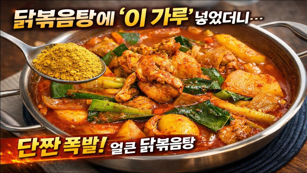 🍗 닭볶음탕 황금레시피 끝판왕🍲Sweet & Spicy Korean Chicken Stew (Golden Ratio Recipe)