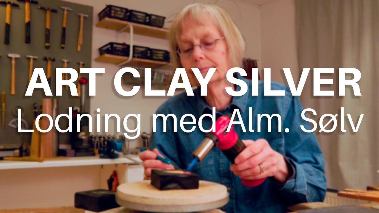Lodning på Art Clay Silver Smykker