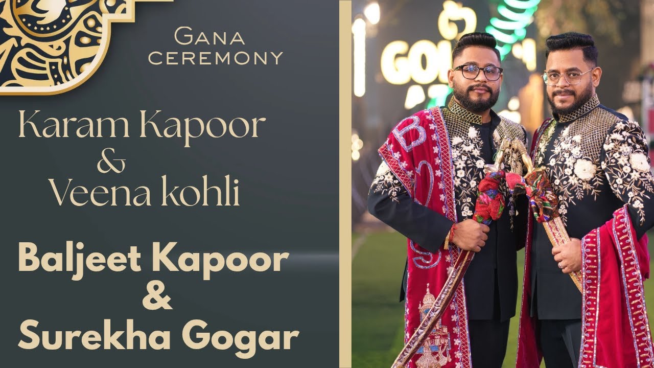 Gana ceremony/ KARAM KAPOOR & VEENA KOHLI/ BALJEET KAPOOR & SUREKHA GOGAR