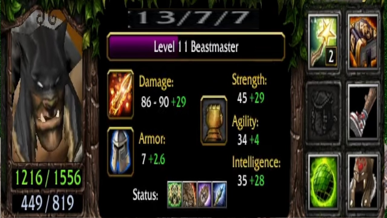 🟦Beastmaster refuses to leave like the others [Dota v6.89N]