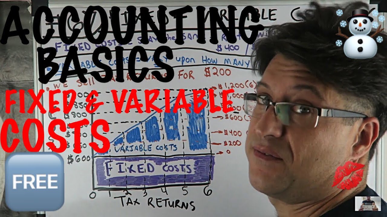Accounting for Beginners #67 / Fixed Costs / Variable Costs / Managerial Accounting Tutorial 101