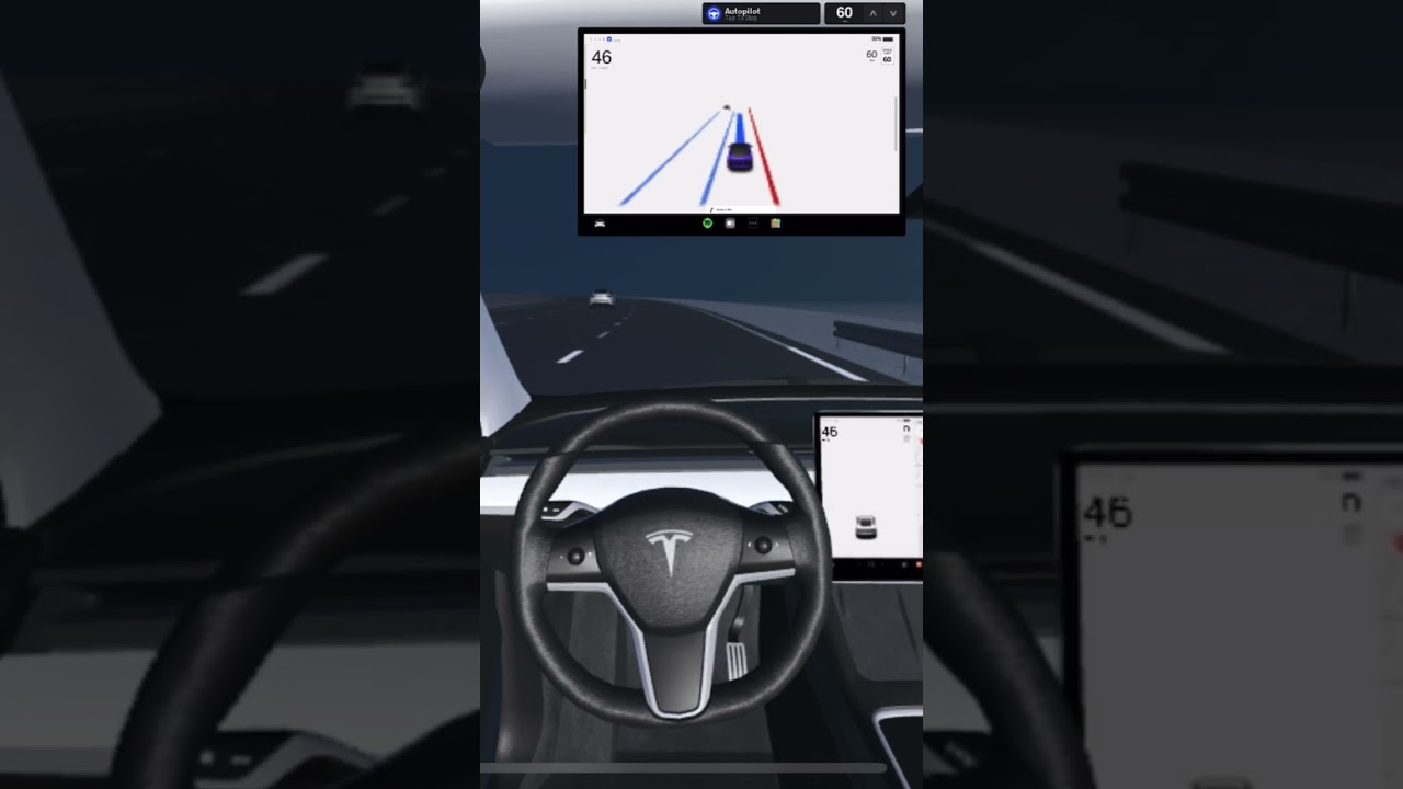 Autopilot crash assistance #teslaautopilotsimulatorroblox #roblox