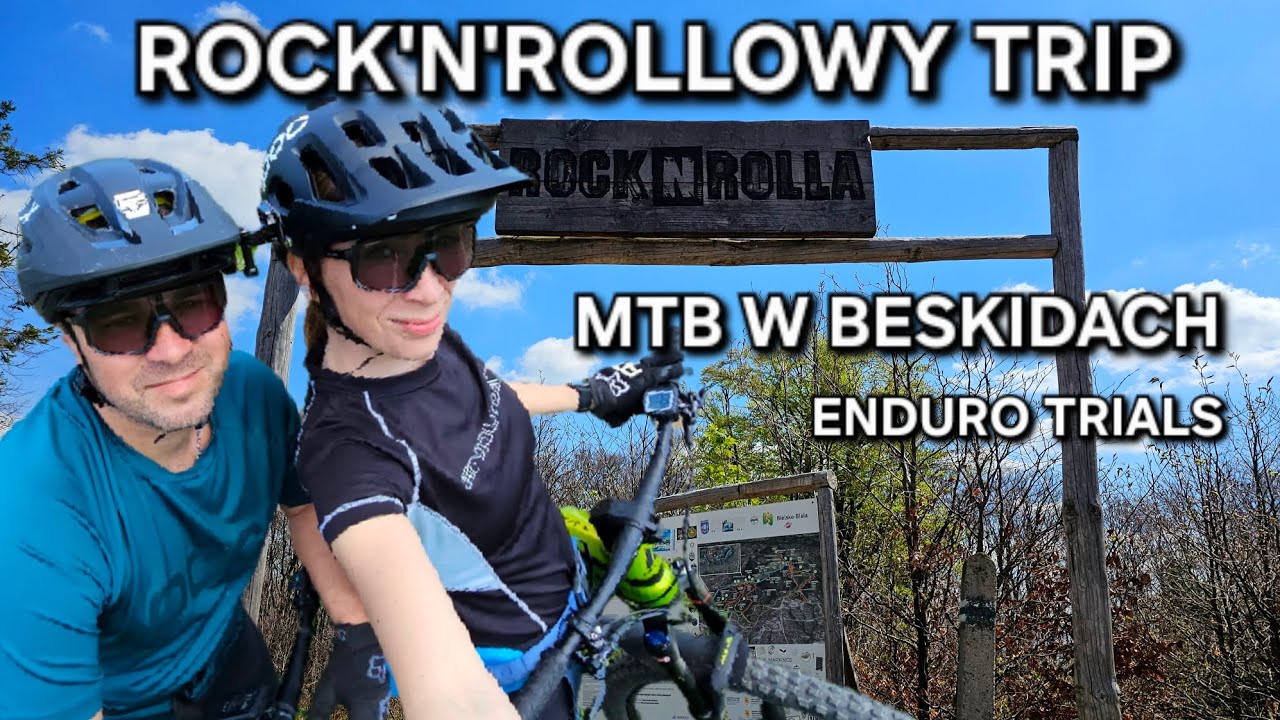 Rock'n'rollowy trip rowerowy mtb w Beskidach wycieczka ebike Szczyrk Klimczok Szyndzielnia enduro