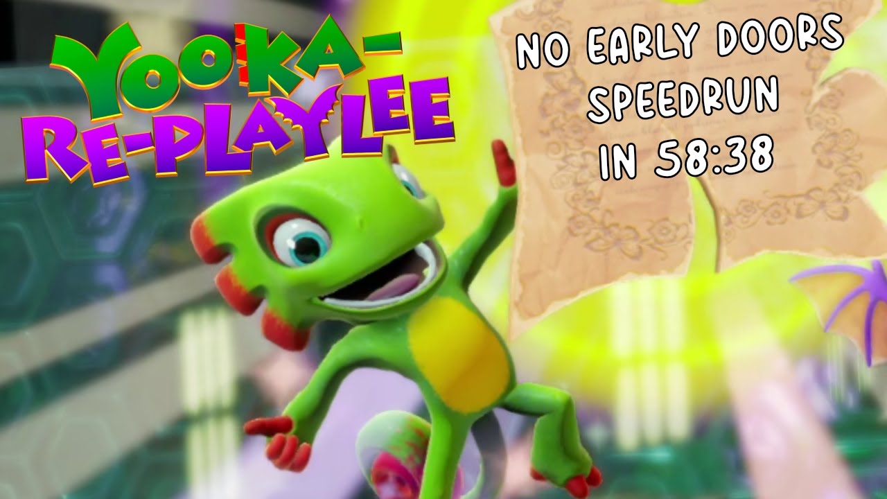 Yooka-Replaylee - No Early Doors Speedrun in 58:38