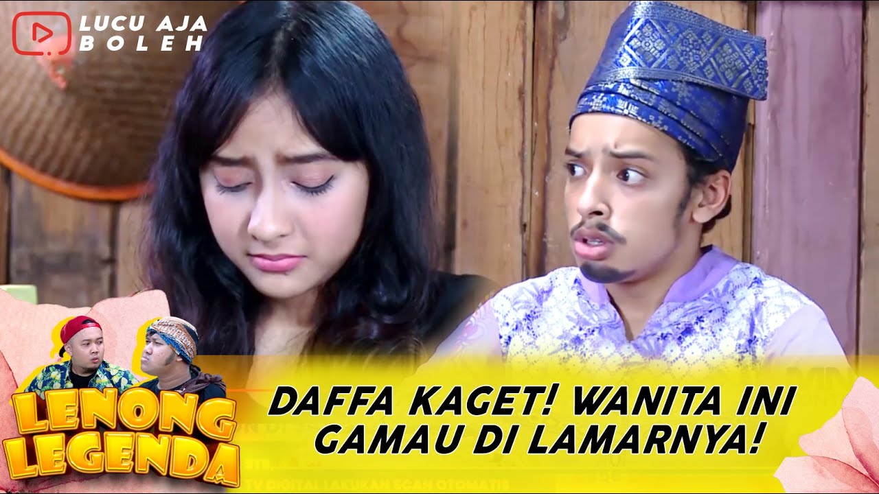 DAFFA KAGET! WANITA INI GAMAU DI LAMARNYA! | LENONG LEGENDA MUSTIKA PUTRI SABAI