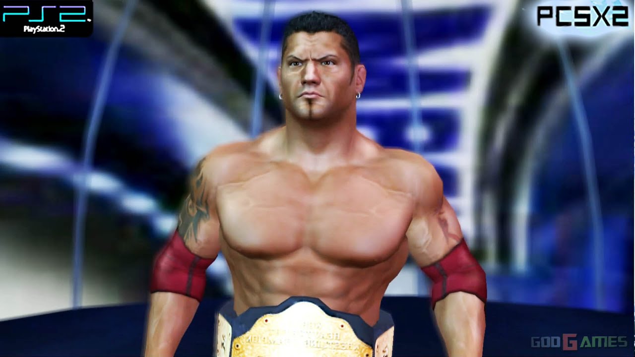 WWE SmackDown! против RAW 2006 — геймплей PS2 1080p (PCSX2)