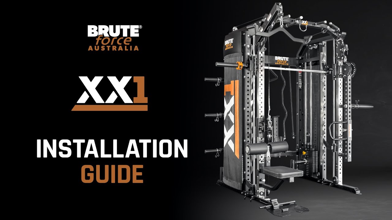 XX1 Functional Trainer - Assembly Guide - BRUTEforce® Australia