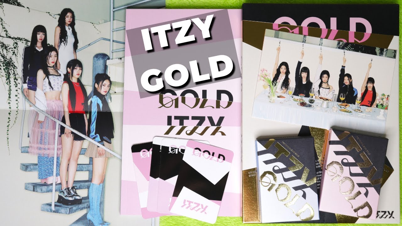 #распаковка ITZY - GOLD Фотобук и Nemo версии | Мнение об альбоме и продвижении группы