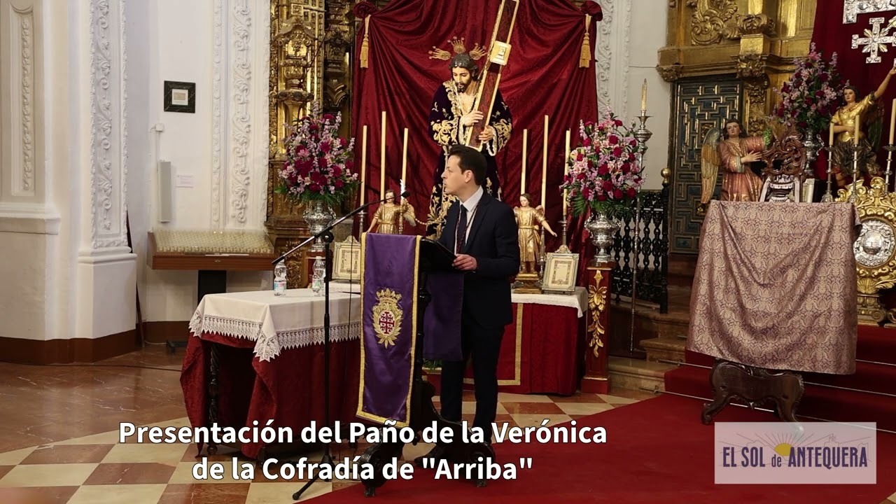 🟣📰 Presentación del Paño de la Verónica - Antequera 2026
