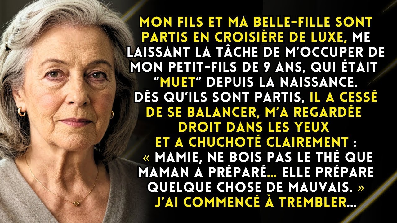 J’ai pleuré quand mon petit-fils « muet » a parlé quand ses parents sont partis. Et cela m’a sauvée…