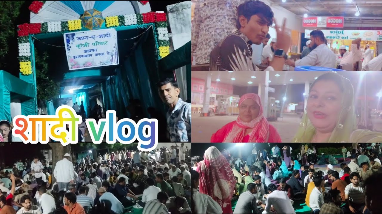 शादी vlog 🤩 traffic me bhi fas gaye🤩 #vlog #shabinasheikh 