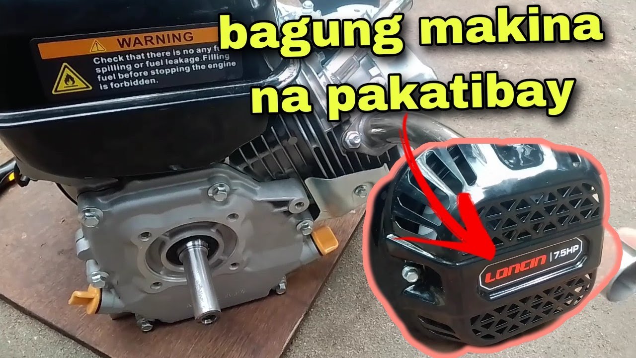 bagung makina napaka tibay LONCIN 7.5HP [SarLaz Tv]