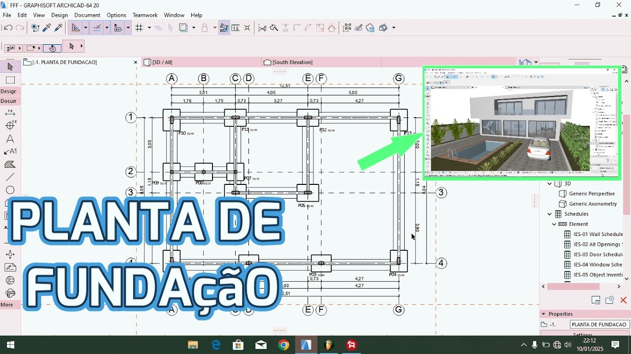 COTAS NA PLANTA DE FUNDAÇÃO (05-05)