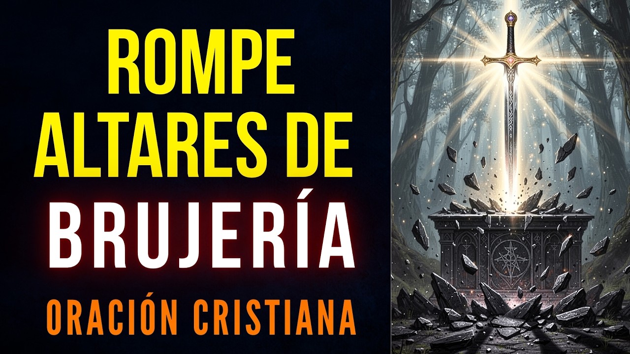 Oración para romper todo altar de brujería en tu contra