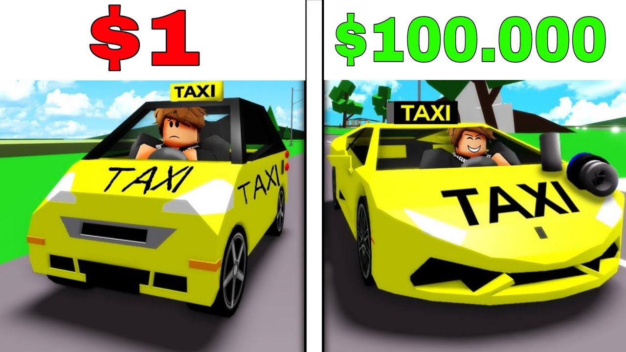 ROBLOXDA TAXSI QILIB ENG QIMMAT MASHINANI OLAMIZ!